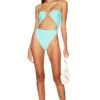 To My Love One Piece Aqua Blue -Fashion Clothing Store LOVF WX1226 V1