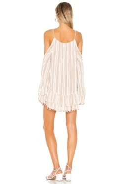 Tropical Oasis Nude Stripe -Fashion Clothing Store LOVF WX159 V3