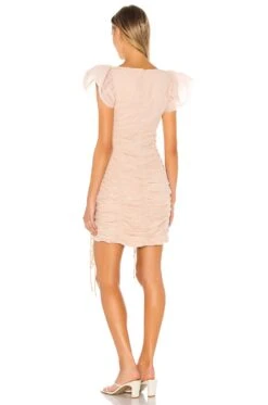 Clementine Dress Nude -Fashion Clothing Store LPAR WD520 V3