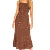 Amaya Dress Nutella -Fashion Clothing Store LPAR WD632 V1