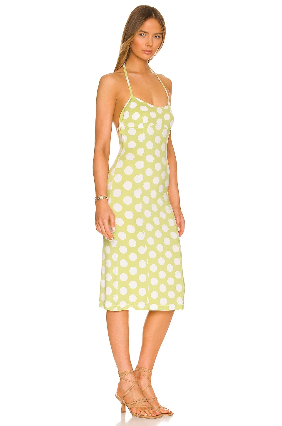 Caterina Midi Dress Festive Polka Dot 5 Caterina Midi Dress Festive Polka Dot - Image 3