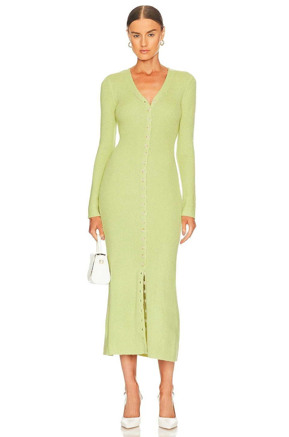 Kavala Sweater Dress Lime Green 8 Kavala Sweater Dress Lime Green - Image 6
