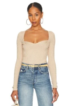 Accorsa Sweetheart Sweater Champagne