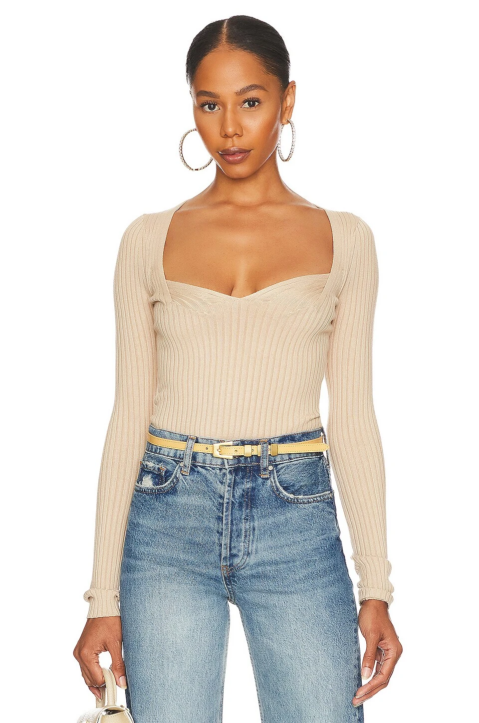 Accorsa Sweetheart Sweater Champagne 3 Accorsa Sweetheart Sweater Champagne