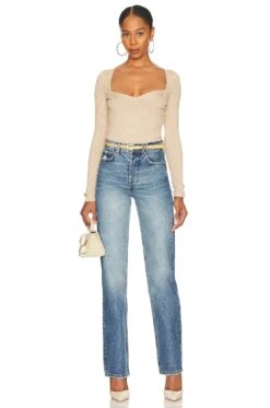 Accorsa Sweetheart Sweater Champagne 9 Accorsa Sweetheart Sweater Champagne -Fashion Clothing Store LPAR WK218 V4