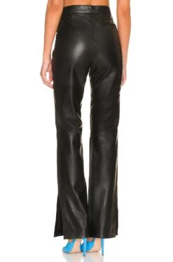 Lucia Leather Pant Black -Fashion Clothing Store LPAR WP210 V3