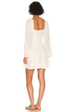 Cassidy Dress White -Fashion Clothing Store LSPA WD230 V3