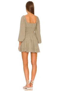 Cassidy Dress Eucalyptus -Fashion Clothing Store LSPA WD254 V3