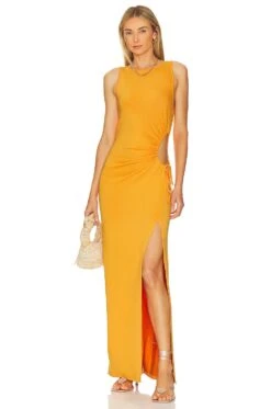 VESTIDO TIANA Coffee -Fashion Clothing Store LSPA WD342 V1