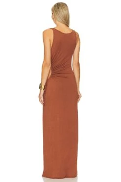 VESTIDO TIANA Coffee -Fashion Clothing Store LSPA WD343 V4