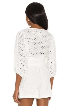 Amalfi Top Eye On You Eyelet -Fashion Clothing Store LSPA WS38 V3