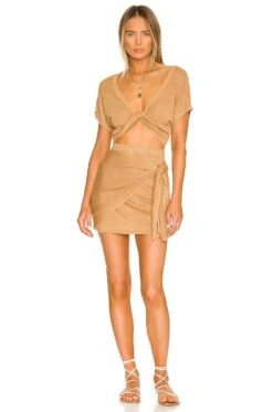 Riley Top Toffee -Fashion Clothing Store LSPA WS56 V4