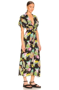 Mai Tai Might I Dress Black Tropi Cali -Fashion Clothing Store LSPB WD47 V2