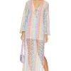 Luli Pop Maxi Caftan Multicolor 1 Luli Pop Maxi Caftan Multicolor -Fashion Clothing Store LULI WD74 V1