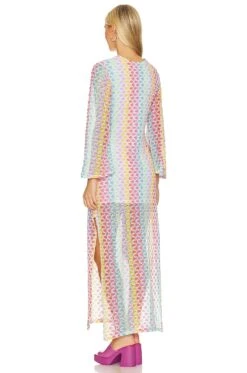 Luli Pop Maxi Caftan Multicolor -Fashion Clothing Store LULI WD74 V3