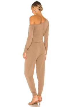 Charlotte Jumpsuit Taupe -Fashion Clothing Store MALR WC51 V3