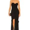 Giules Gown Black -Fashion Clothing Store MALR WD1039 V1