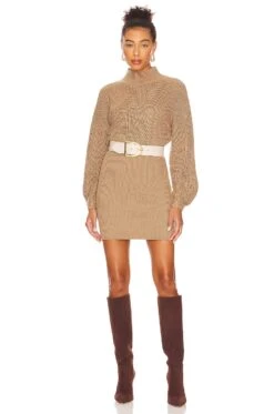 Monette Dress Nude Pink -Fashion Clothing Store MALR WD1148 V1