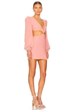 Marissa Mini Dress Sunrise Dot 7 Marissa Mini Dress Sunrise Dot -Fashion Clothing Store MALR WD1154 V3