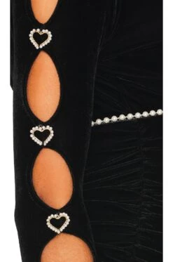 Amore Mini Dress Black -Fashion Clothing Store MALR WD1197 V5