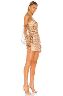 Secrets Dress Dark Nude -Fashion Clothing Store MALR WD743 V2