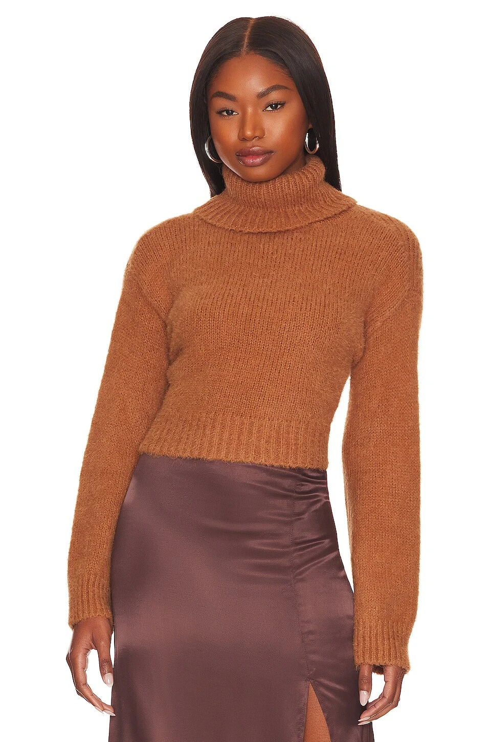 Elouise Tie Back Sweater Camel 4 Elouise Tie Back Sweater Camel - Image 2