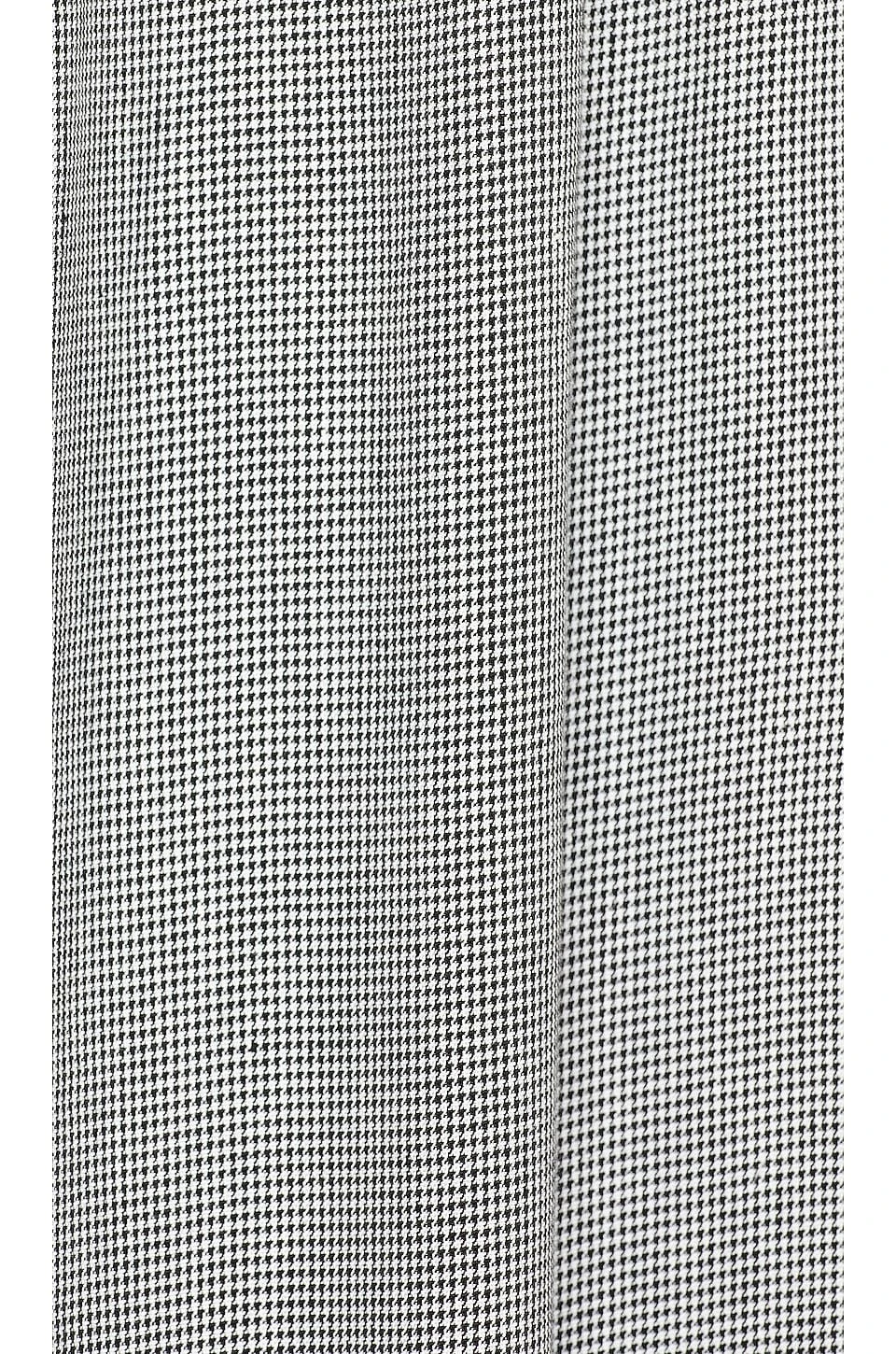 Wide Leg Pleated Pant Black Houndstooth 7 Wide Leg Pleated Pant Black Houndstooth - Image 5