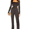 X REVOLVE Luisa Jumpsuit Black -Fashion Clothing Store MELR WC53 V1