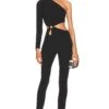X REVOLVE Idris Jumpsuit Black -Fashion Clothing Store MELR WC70 V1