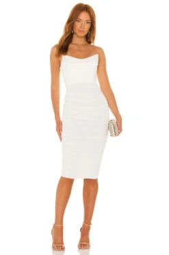 X REVOLVE India Midi Dress Black -Fashion Clothing Store MELR WD450 V1