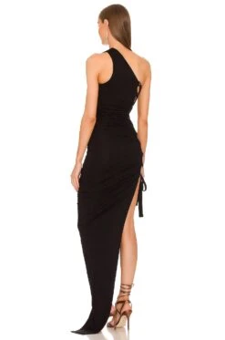 X REVOLVE Merrick Maxi Dress Black 9 X REVOLVE Merrick Maxi Dress Black -Fashion Clothing Store MELR WD605 V4