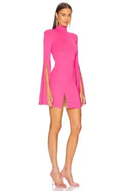 X REVOLVE Mr. Gibson Mini Dress Hot Pink -Fashion Clothing Store MELR WD680 V2