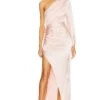 X REVOLVE Heather Gown Soft Rose
