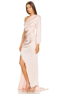 X REVOLVE Heather Gown Soft Rose -Fashion Clothing Store MELR WD788 V3