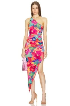 X REVOLVE Georgia Midi Dress Floral Print