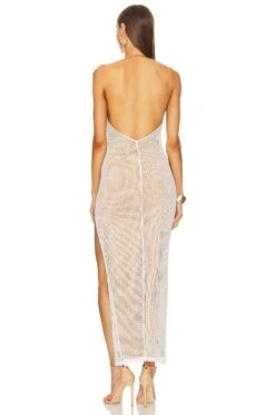 X REVOLVE Noomi Maxi Dress Ivory -Fashion Clothing Store MELR WD871 V3