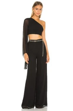 X REVOLVE Irina Pant Black -Fashion Clothing Store MELR WP19 V5