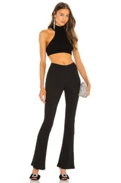 X REVOLVE Luka Pant Black -Fashion Clothing Store MELR WP55 V4