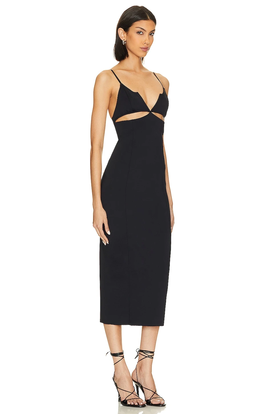 Jill Midi Dress Black 4 Jill Midi Dress Black - Image 2