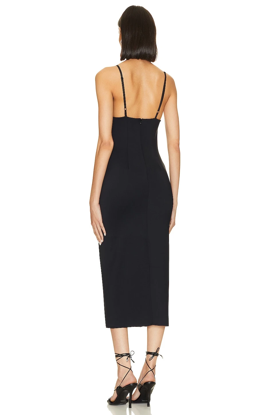 Jill Midi Dress Black 5 Jill Midi Dress Black - Image 3