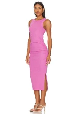 Wren Midi Dress Azalea -Fashion Clothing Store MICH WD877 V3