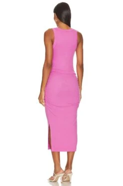 Wren Midi Dress Azalea -Fashion Clothing Store MICH WD877 V4