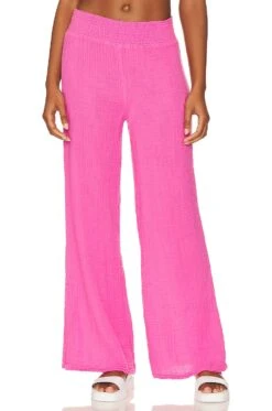 Susie Wide Leg Pant Azalea -Fashion Clothing Store MICH WP174 V1 1