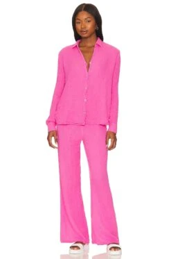 Susie Wide Leg Pant Azalea -Fashion Clothing Store MICH WP174 V4