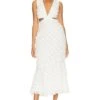 MILLY Orlla 3D Circle Dress White -Fashion Clothing Store MILL WD1060 V1
