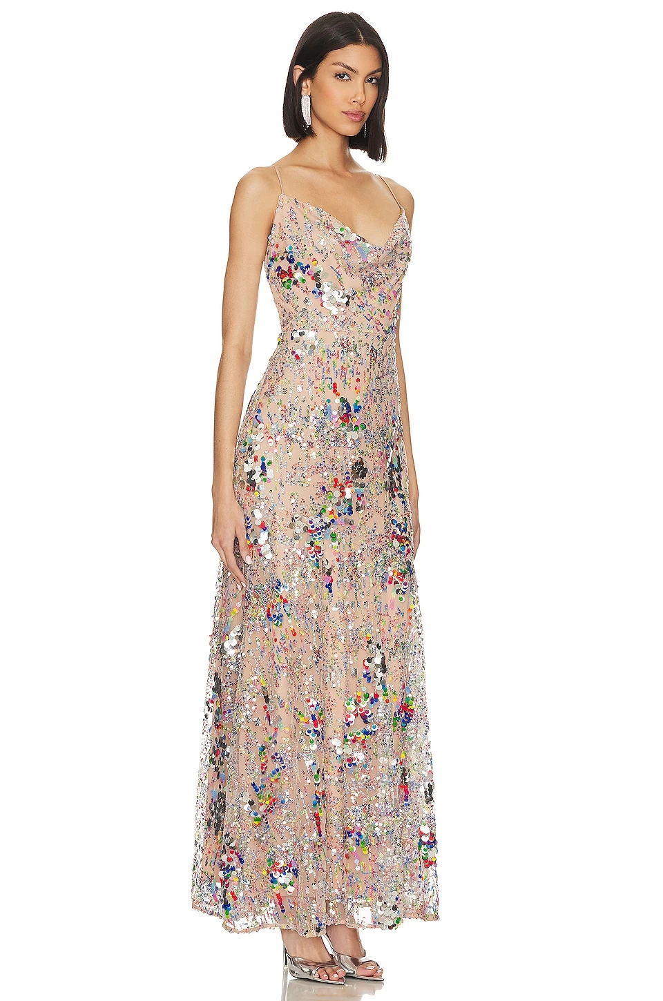 MILLY ПЛАТЬЕ С БЛЕСТКАМИ ODETTA Confetti 4 MILLY ПЛАТЬЕ С БЛЕСТКАМИ ODETTA Confetti - Image 2