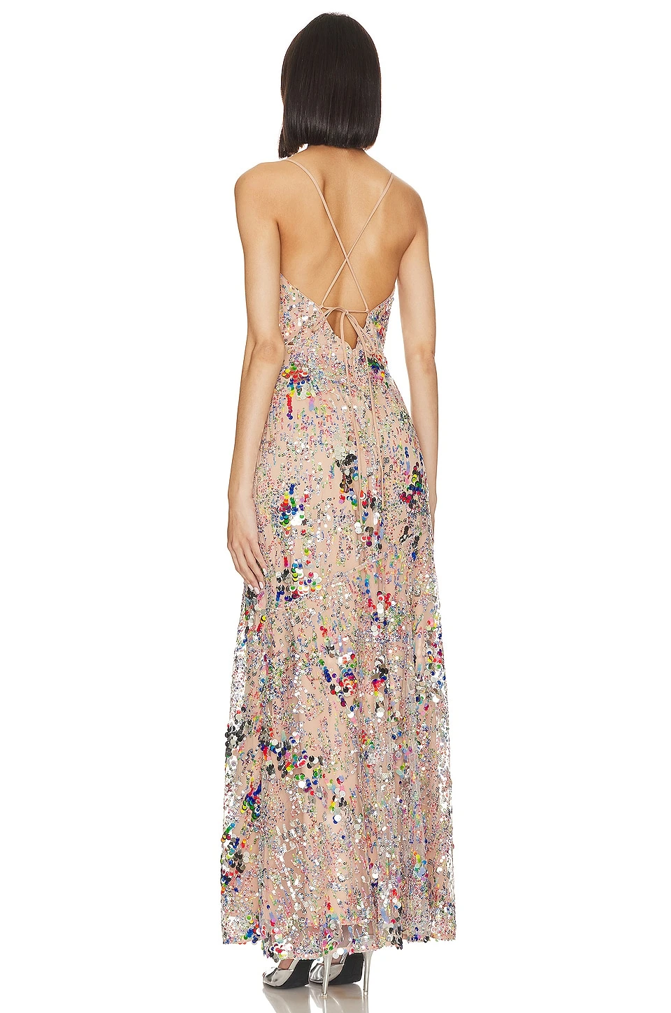 MILLY ПЛАТЬЕ С БЛЕСТКАМИ ODETTA Confetti 5 MILLY ПЛАТЬЕ С БЛЕСТКАМИ ODETTA Confetti - Image 3