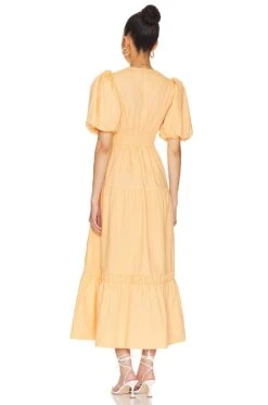 Minkpink Piper Midi Dress Orange -Fashion Clothing Store MINK WD861 V3