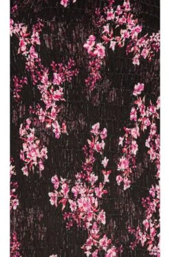 Roisin Dress Berry Floral Met -Fashion Clothing Store MISA WD393 V4