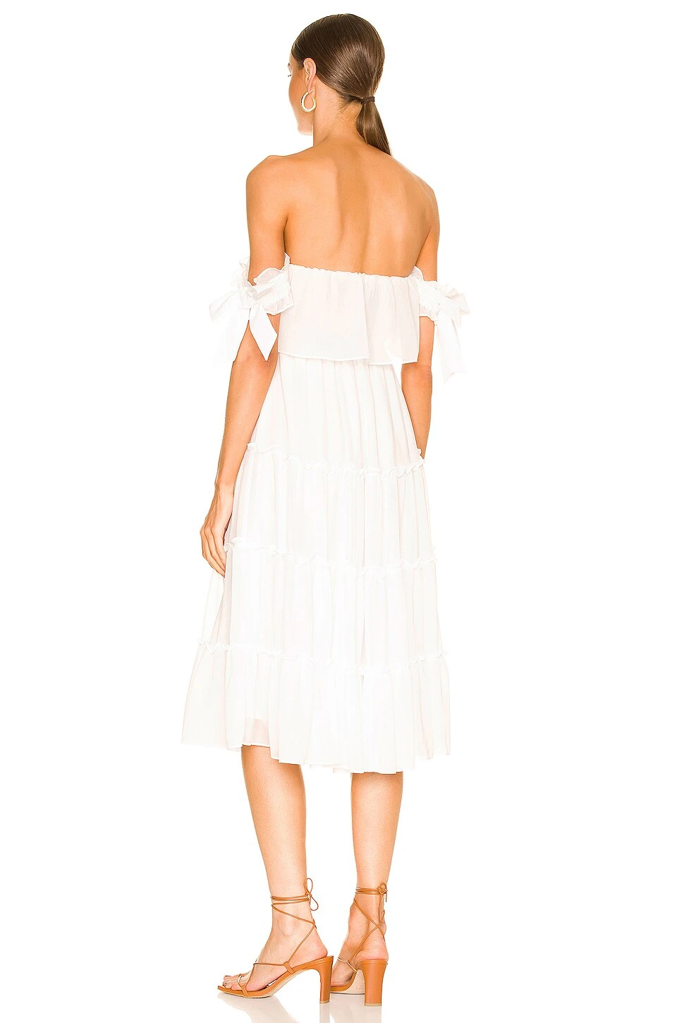 X REVOLVE Micaela Dress White 5 X REVOLVE Micaela Dress White - Image 3
